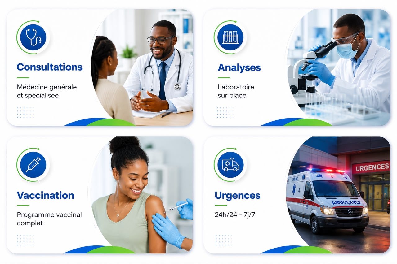 Nos services - Clinique Thiès